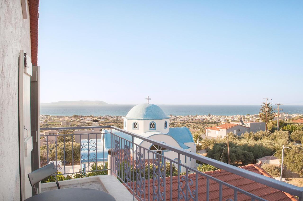 Adorable Country House With Sea & Church View! Kokkini Hani 外观 照片